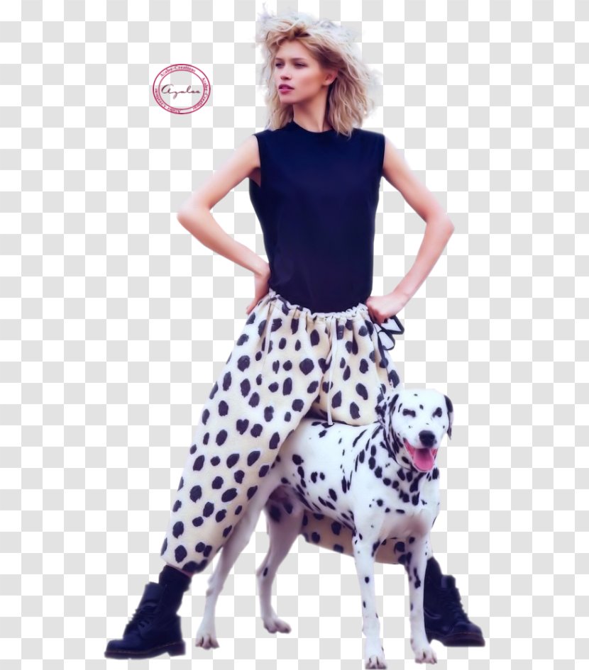 Hana Jiříčková Dalmatian Dog Vogue Fashion Model - Clothing - Mehdi Benatia Transparent PNG