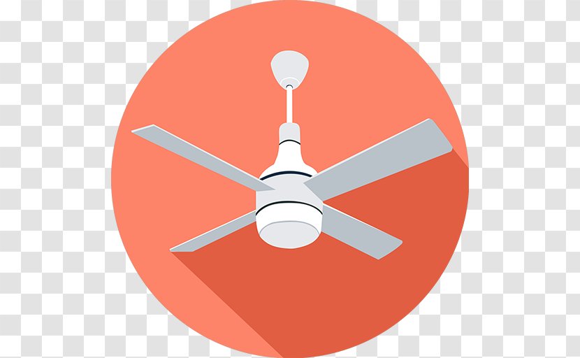 Home Cartoon - Ceiling Fan - Appliance Mechanical Transparent PNG