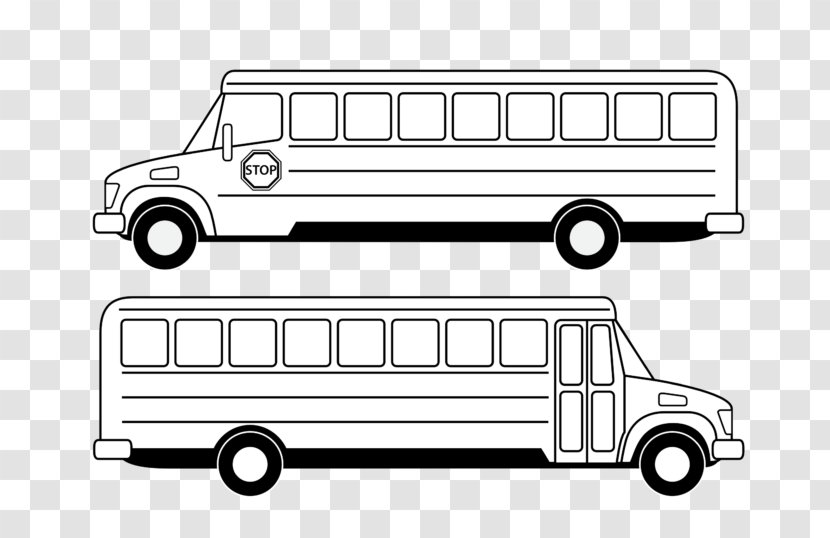 School Bus Clip Art - Automotive Design Transparent PNG