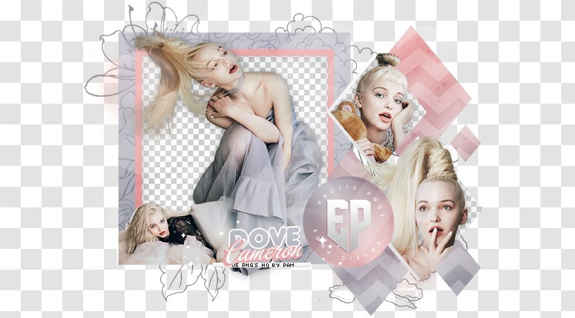 Paper Picture Frames Collage Love - Frame - Dove Cameron Transparent PNG