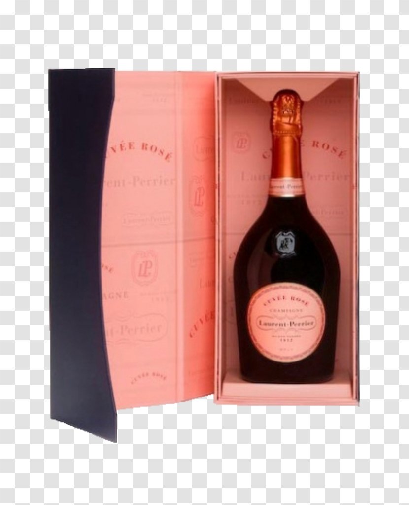 Champagne Rosé Wine Laurent-perrier Group Cuvée - Label Transparent PNG