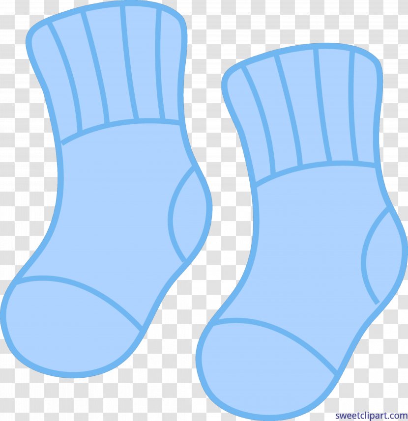 Clip Art Baby Socks Slipper Openclipart - Drawing Transparent PNG