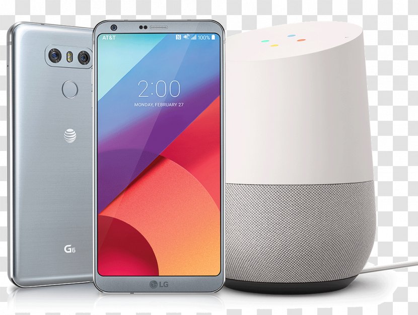 LG G6 Electronics T-Mobile US, Inc. Telephone - Google Home - Mobile Promotion Transparent PNG