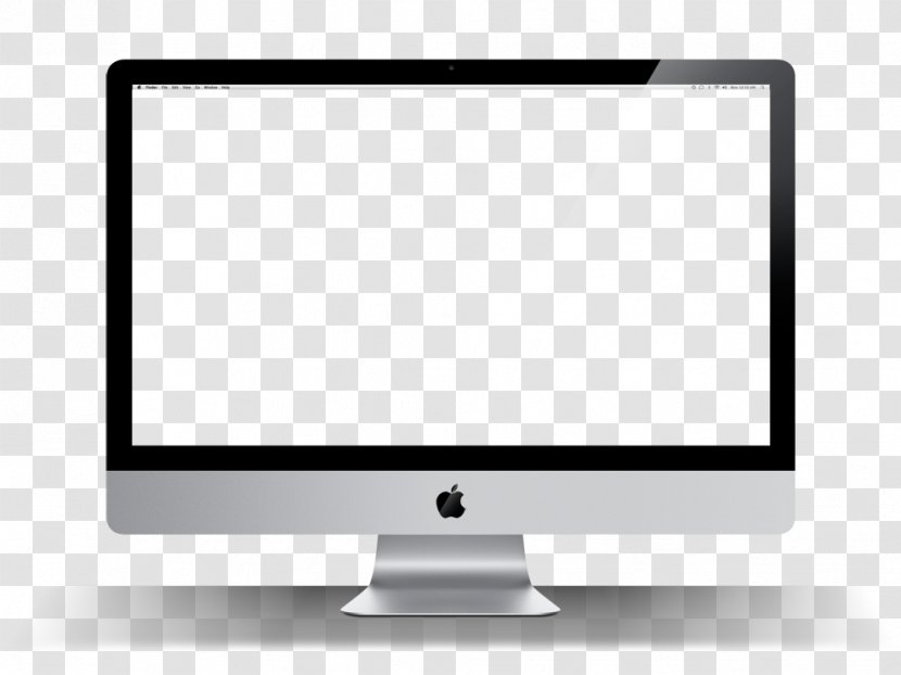 Computer Monitors LCD Television Liquid-crystal Display LED-backlit - Multimedia - Apple Frame Transparent PNG