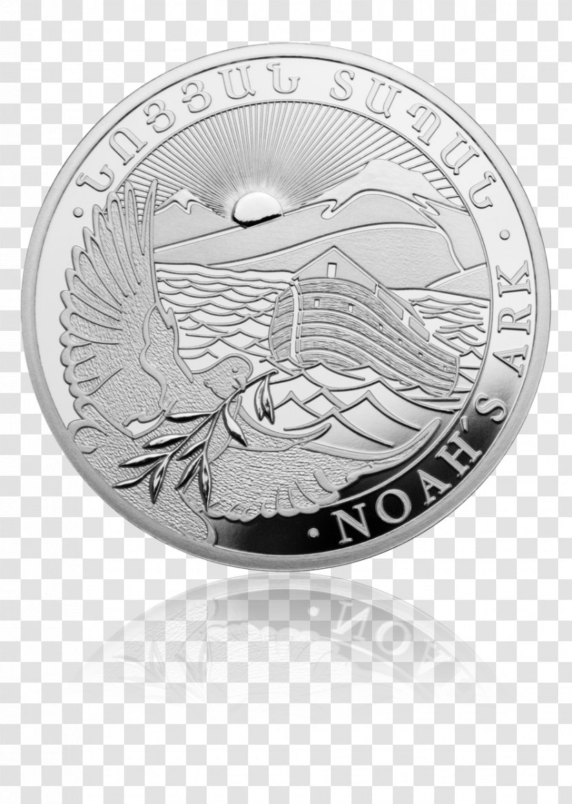 Armenia Mount Ararat Noah's Ark Silver Coins Bullion Coin - Arc Transparent PNG