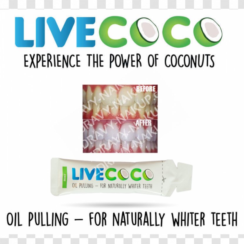 Coconut Oil Pulling Tooth Whitening - 100 Natural Transparent PNG