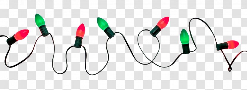 Christmas Lights Holiday Clip Art - Cable - Transparent Transparent PNG