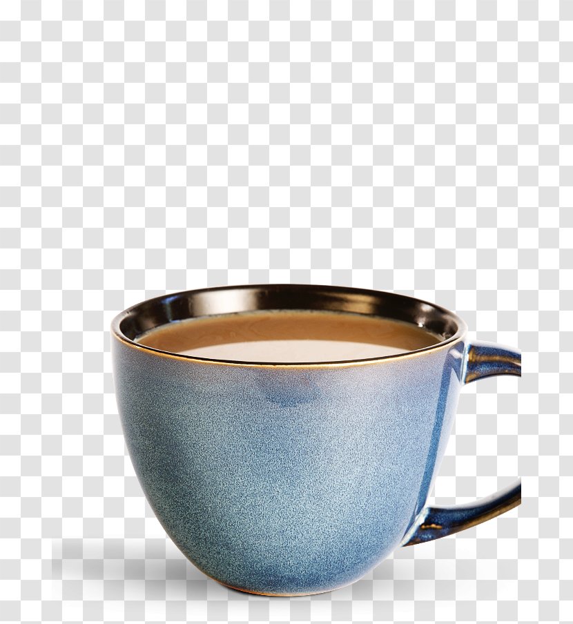 Coffee Cup Mug Blue Teacup - Tea Transparent PNG