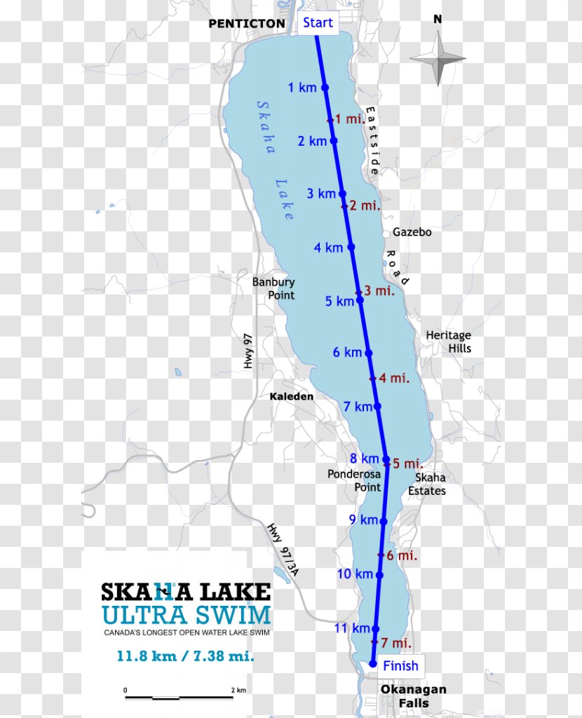 Open Water Swimming Okanagan Pool Naramata, British Columbia - Naramata Transparent PNG