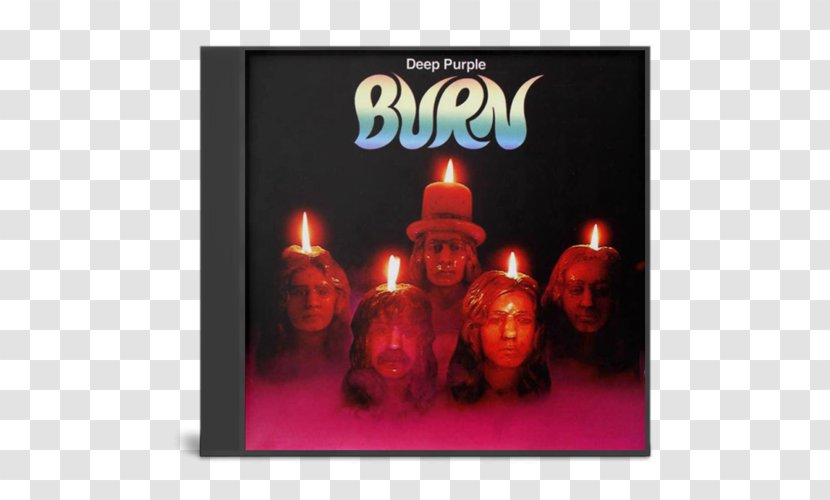 Burn Deep Purple In Rock Album Progressive - Phonograph Record Transparent PNG