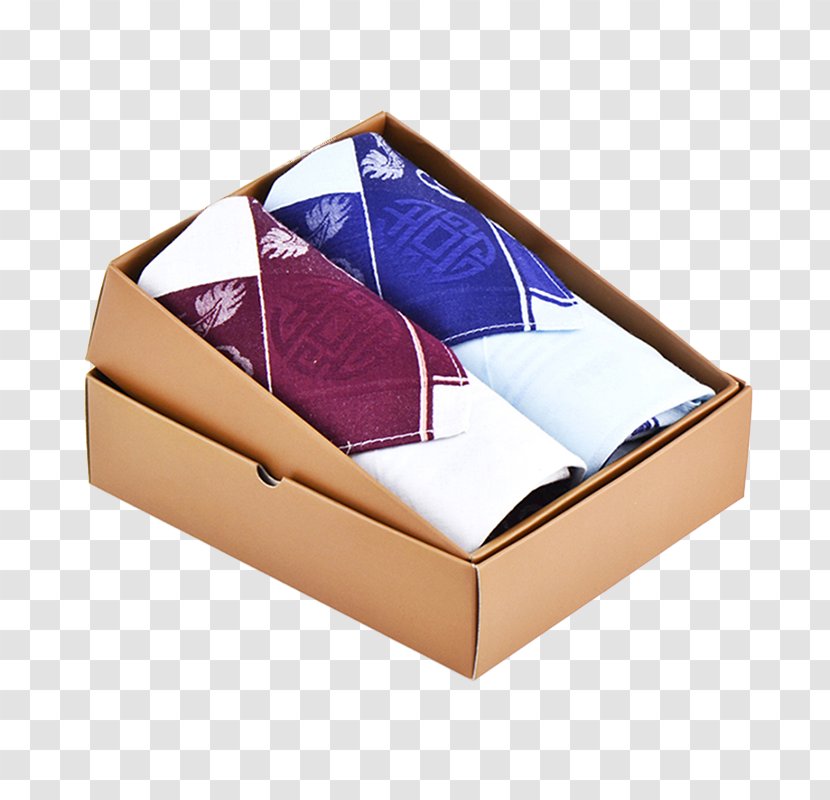 Handkerchief Towel Gratis Gift - Hi Word Creative Boxes Free Download Transparent PNG
