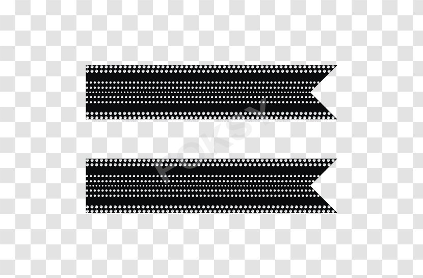 Line Angle White Font - Black And - Ribbon Stripe Transparent PNG
