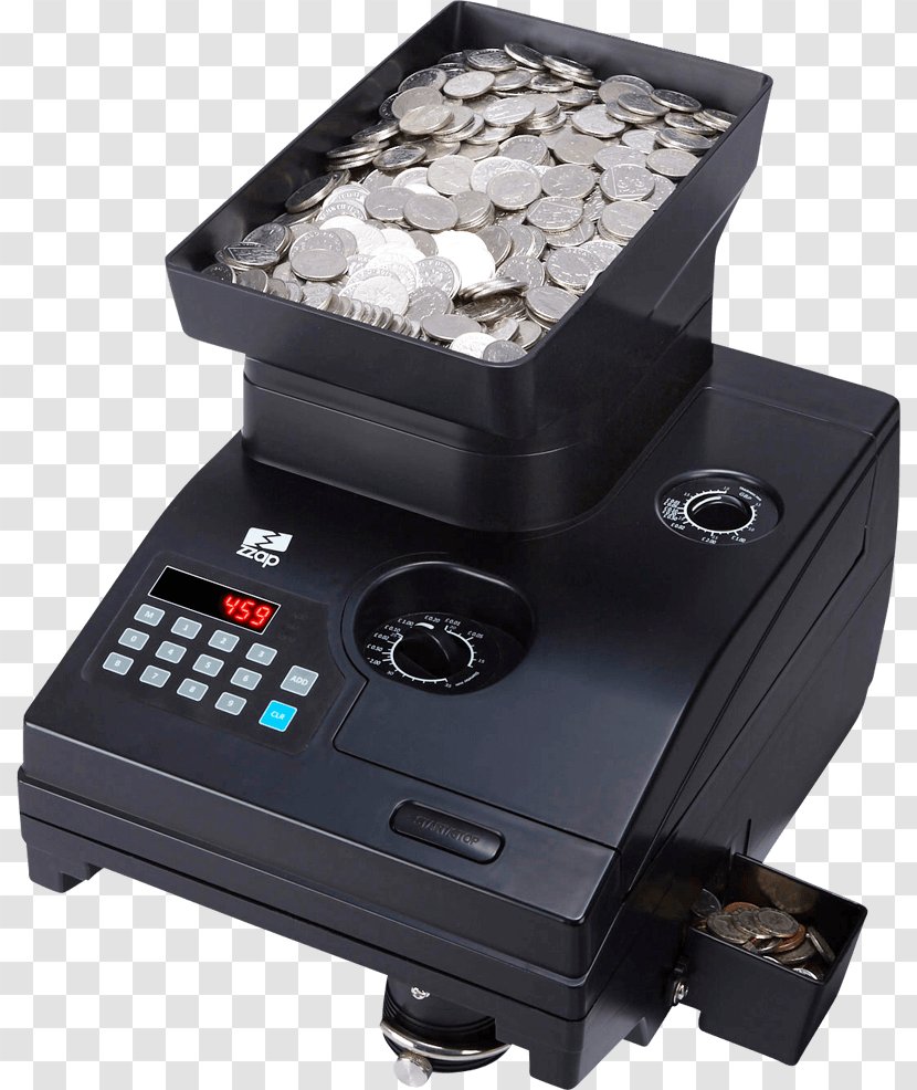Electronics Coin Currency-counting Machine Money Denomination Transparent PNG