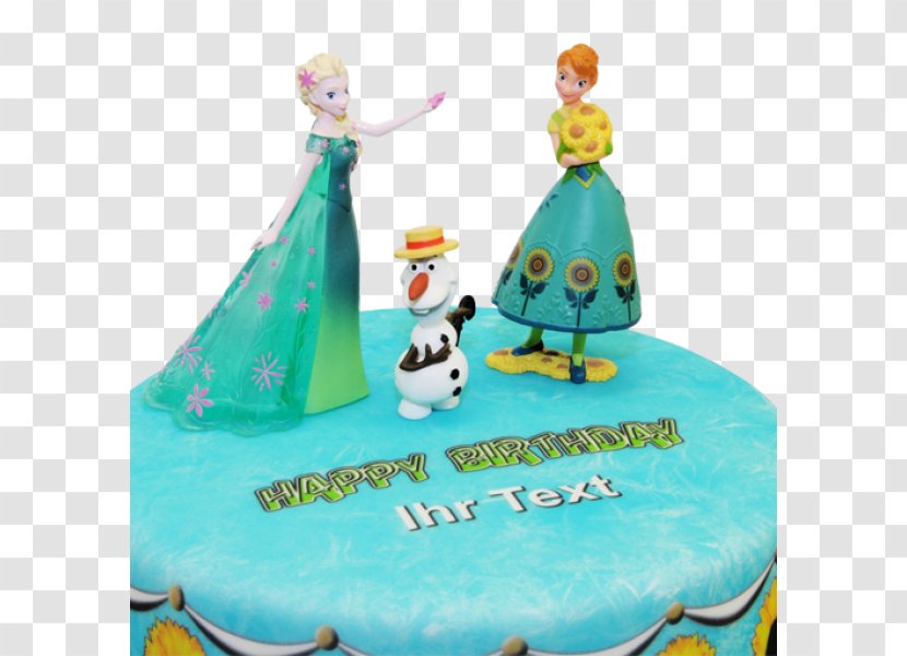 Birthday Cake Elsa Anna Olaf Decorating - Fondant Icing Transparent PNG