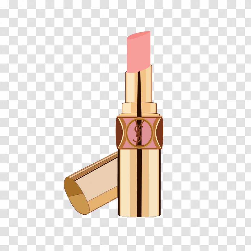 Lipstick Lip Gloss Pink Make-up - Color - Meat Transparent PNG