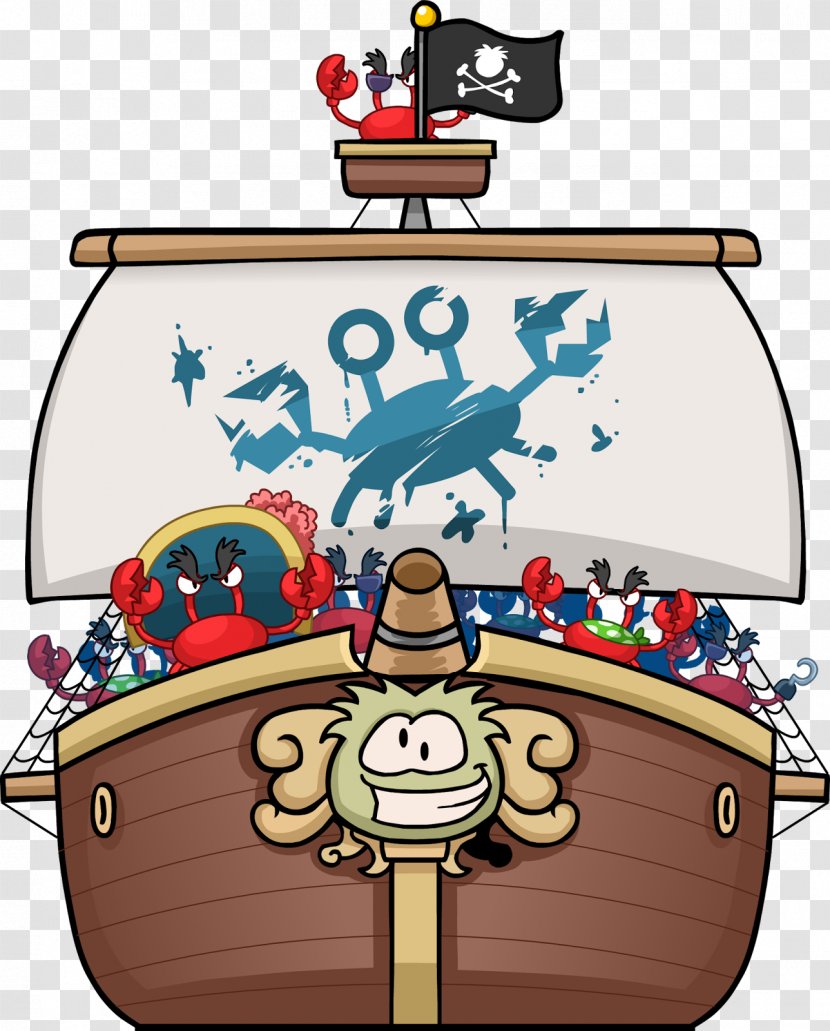 Club Penguin Island Piracy Prehistorik Video Game - Navio Transparent PNG