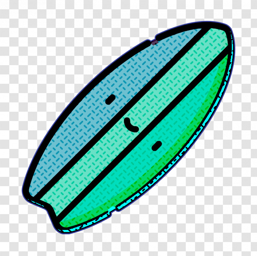 Reggae Icon Surfboard Icon Surf Icon Transparent PNG