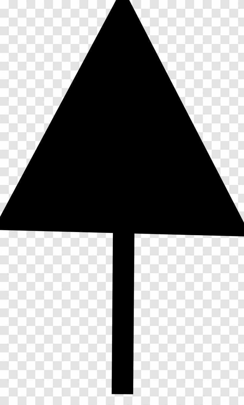 Triangle White - Tree Transparent PNG