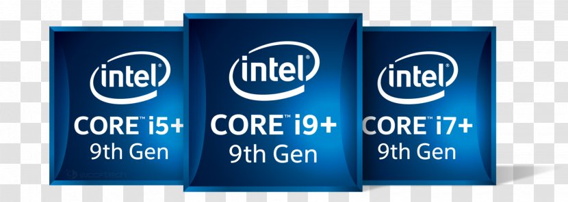 Intel Core I9 I7 I5 - Banner Transparent PNG