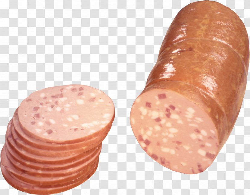 Sausage Liverwurst Bacon Mettwurst Knackwurst - Food - Image Transparent PNG