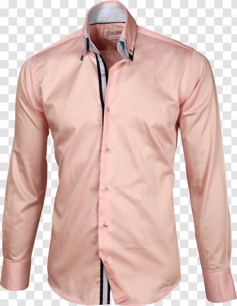 Dress Shirt T-shirt Clothing Formal Wear - Button - Image Transparent PNG