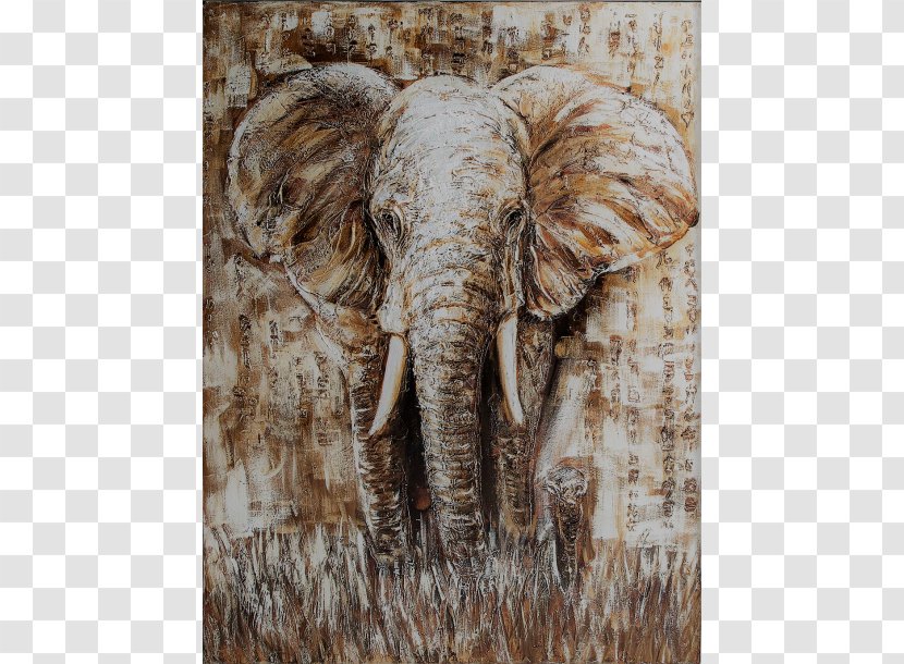 Indian Elephant Tea Painting Centimeter African - Moisture Transparent PNG