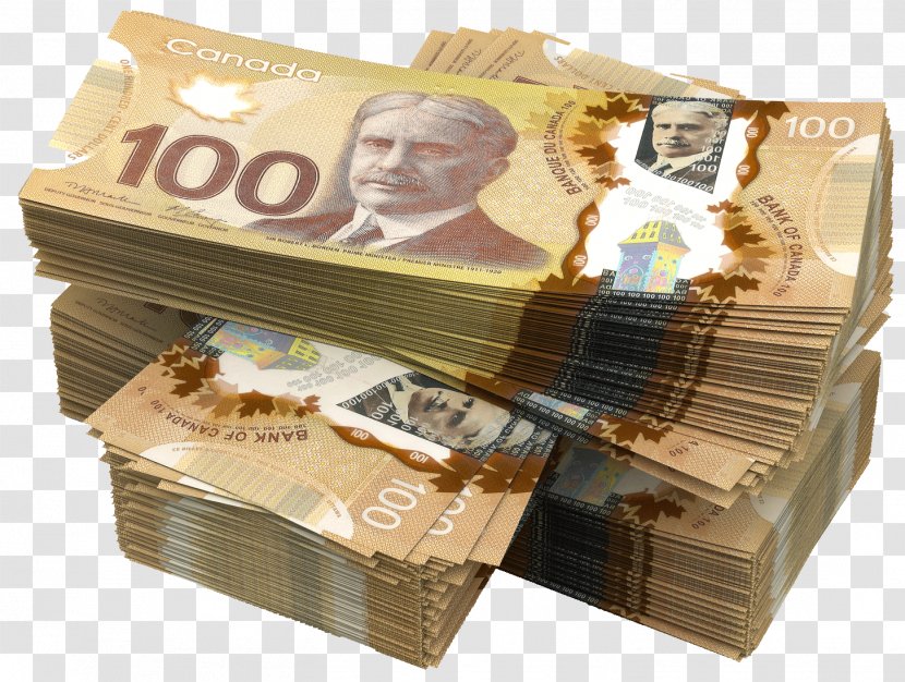 Banknotes Of The Canadian Dollar Canada Money - Stock Photography Transparent PNG