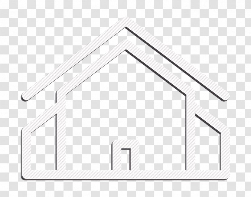 Real Estate Icon Rent House - Text - Architecture Symbol Transparent PNG
