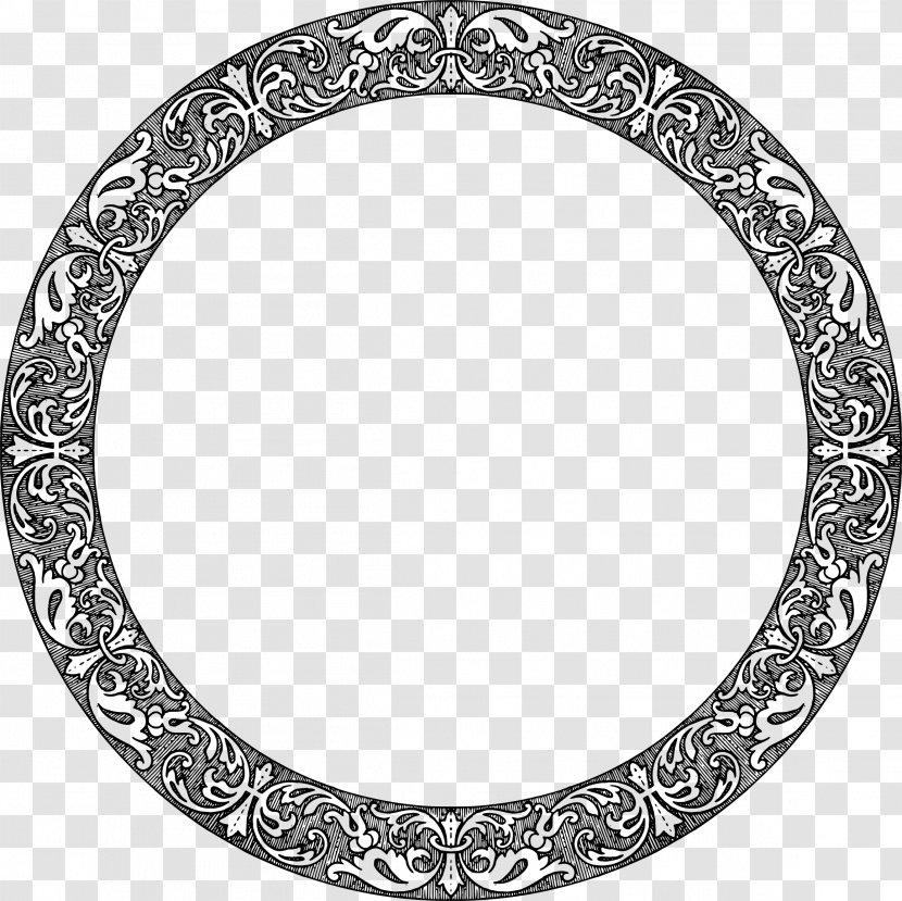 Picture Frames Window Decorative Arts Clip Art - Circle Frame Transparent PNG