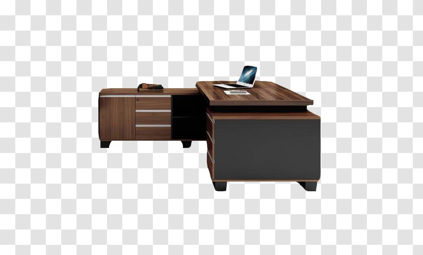 Table - Designer - Brown Work Supplies Boss Transparent PNG