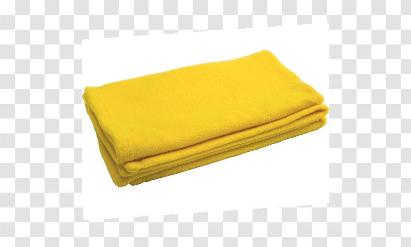 Material Yellow Rectangle Blanket Transparent PNG