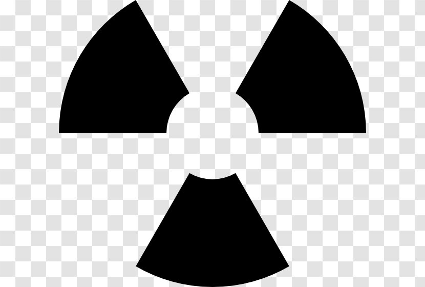 Radiation Symbol Radioactive Decay Biological Hazard Clip Art - Nuclear Transparent PNG