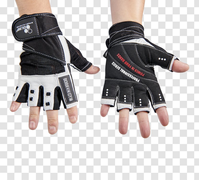 Cycling Glove Clothing Fitness Centre Shop - White Gloves Transparent PNG