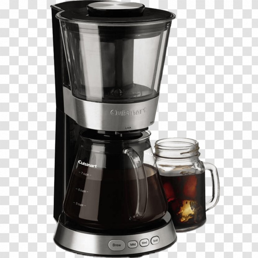 Iced Coffee Cuisinart Coffeemaker Brewed - Electric Kettle - Machine Transparent PNG