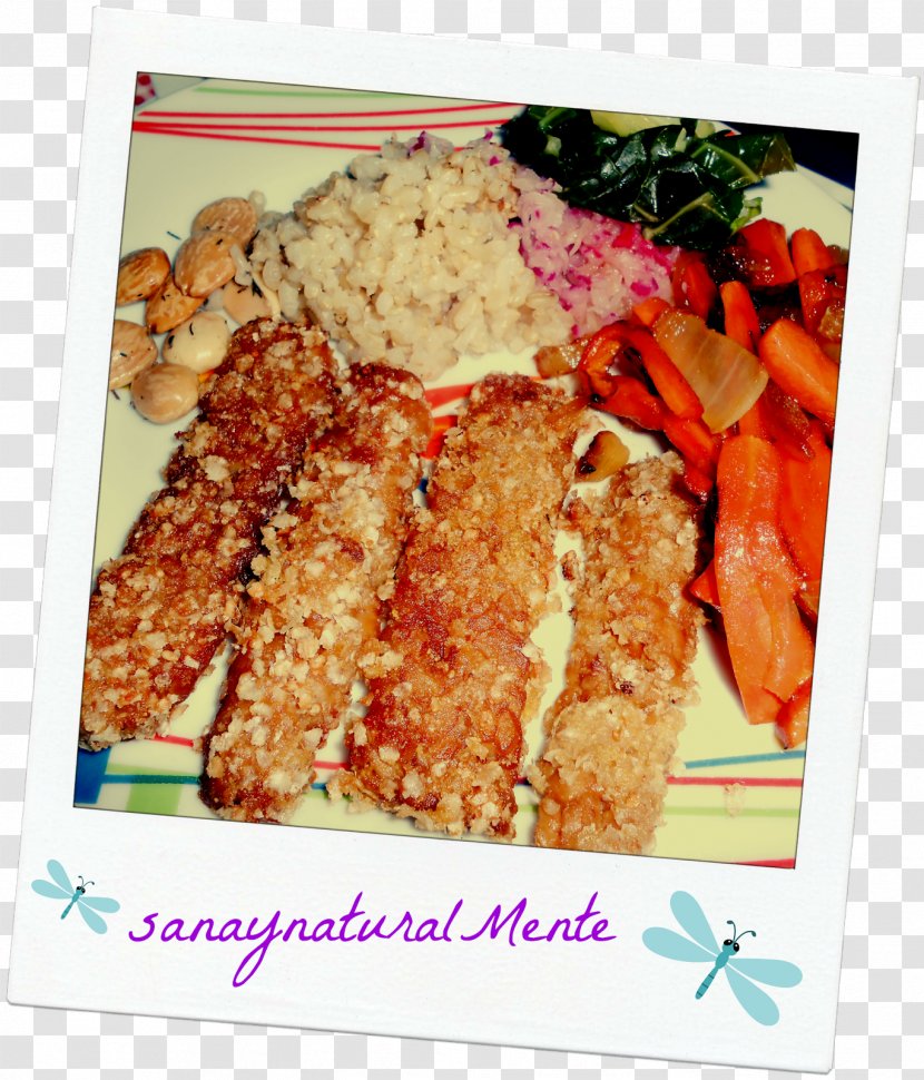 Fried Chicken Fingers Food Tempeh Panko Transparent PNG