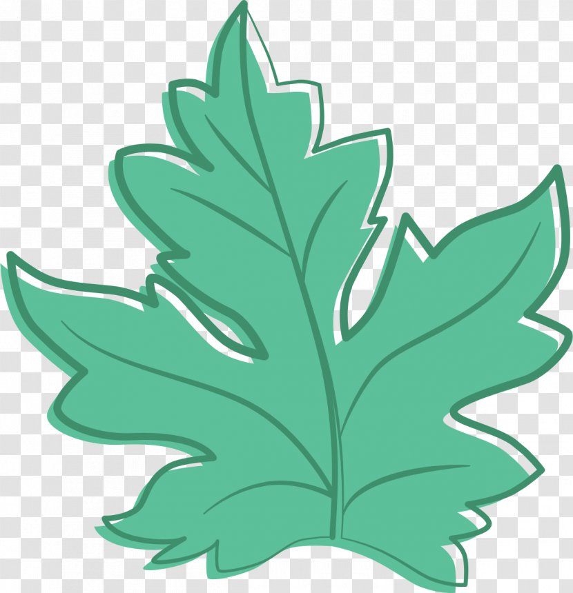Maple Leaf Fruit Clip Art - Watermelon - Green Leaves Transparent PNG