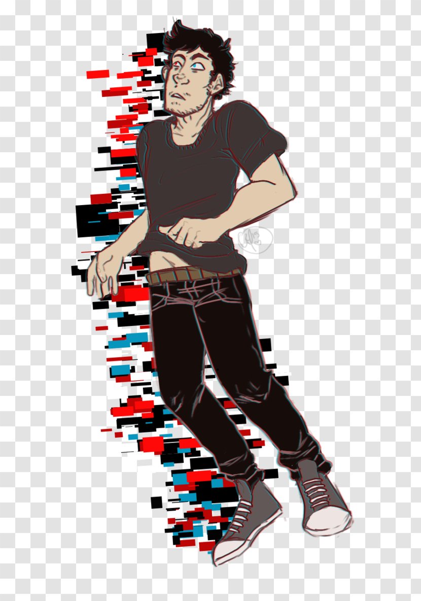 Fan Art Illustration Image Character - Deviantart - Glitch Style Transparent PNG