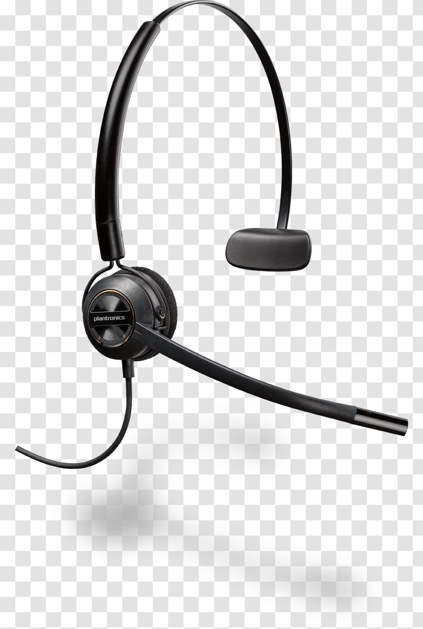 Noise-cancelling Headphones Plantronics Mobile Phones Headset - Monaural - VR Transparent PNG