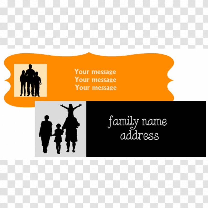 Label Logo Printing Brand - Silhouette - Business Transparent PNG