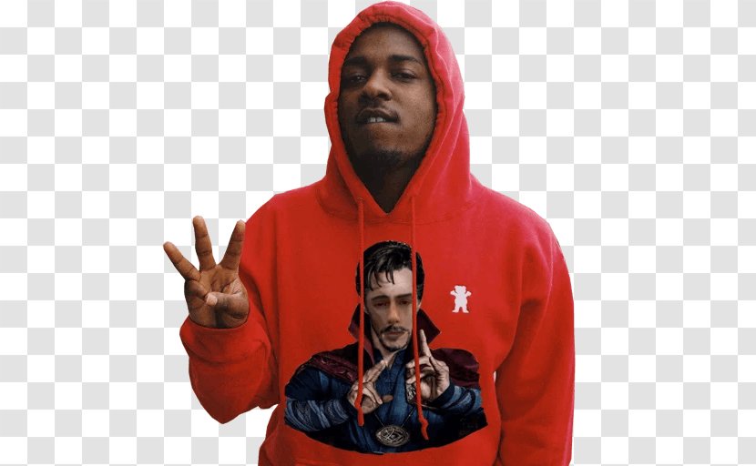 Kendrick Lamar Telegram Sticker Hoodie Set Transparent PNG