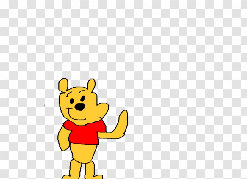 Emoticon Smiley Mammal Cat Bear - Silhouette - Winnie The Pooh Transparent PNG