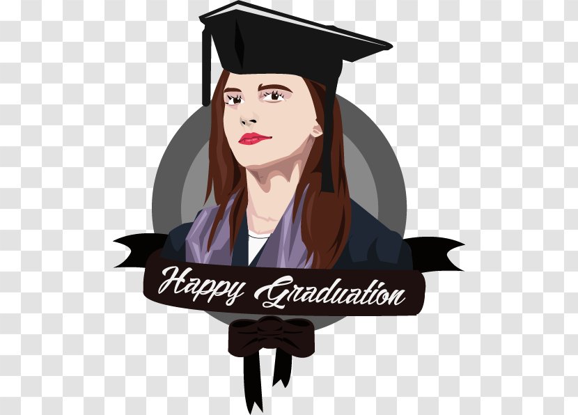 Digital Image Sketch - Frame - Happy Graduation Transparent PNG