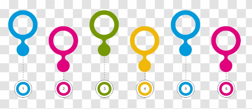 Color Clip Art - Diagram - Colored Circles Transparent PNG