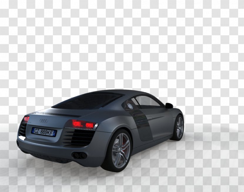 Audi R8 Supercar Le Mans Quattro - Vehicle - Background People Transparent PNG