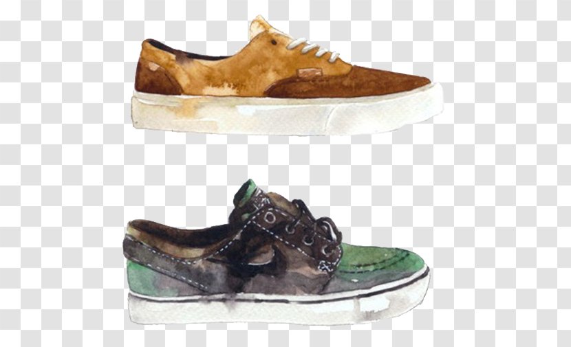 Sneakers Shoe Nike Designer - Colored Shoes Transparent PNG
