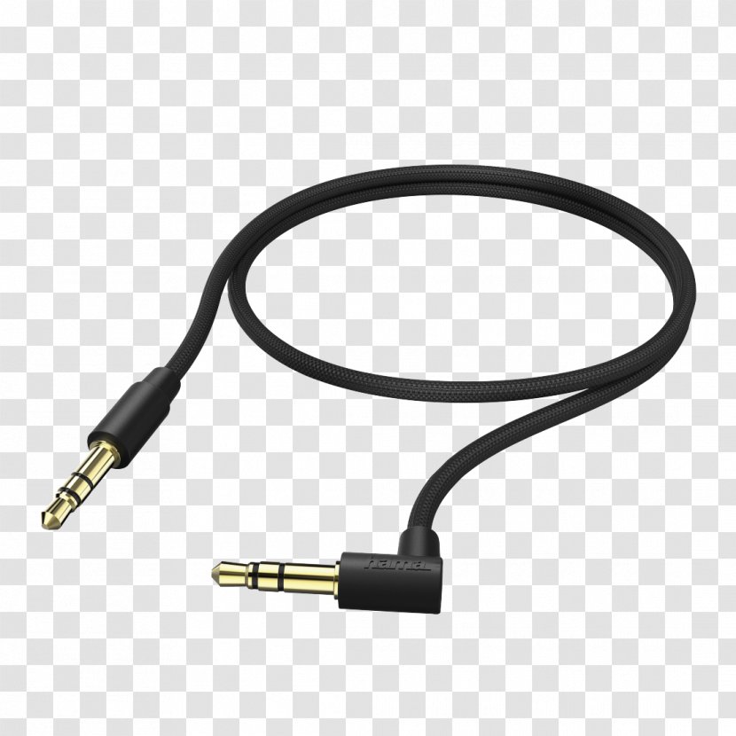 Phone Connector HDMI Electrical Cable Hama Photo Connecting Cable, 3.5 Mm Jack, Plug - Plug, Stereo, 5 M 5m 3.5mm Zwart Audio KabelJack Jack Transparent PNG