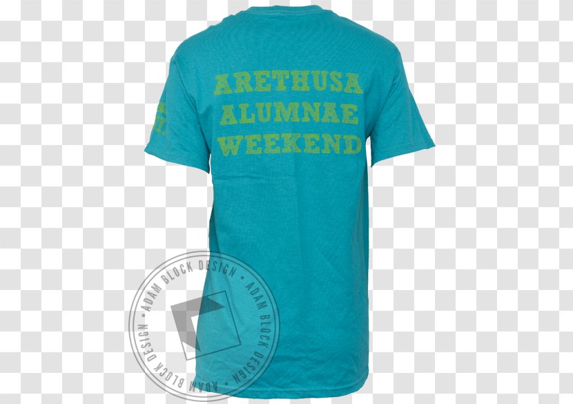 T-shirt DePauw University Kappa Alpha Theta Fraternities And Sororities Of North Dakota - Azure - Stand Out Transparent PNG