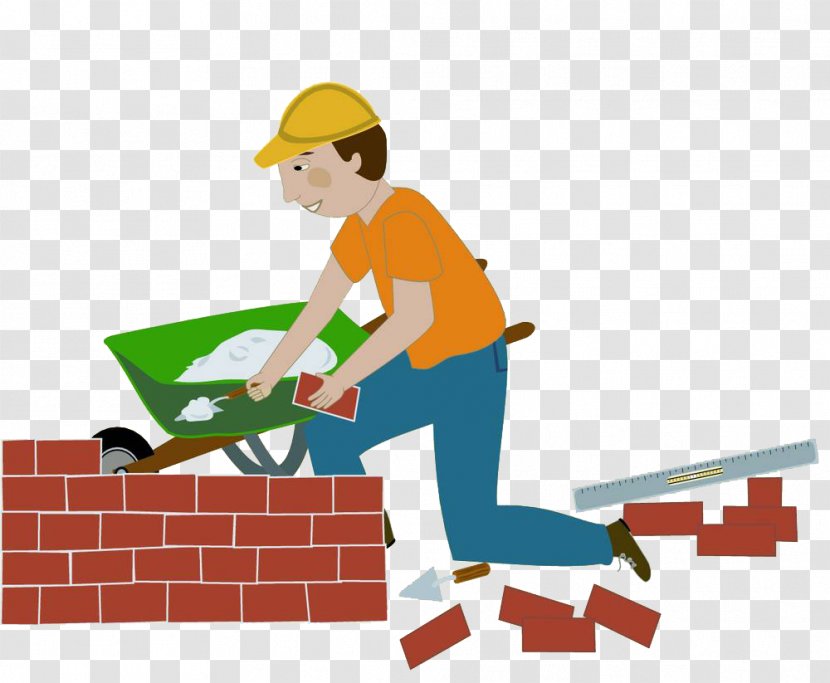 Brick Wall Architectural Engineering Clip Art - Mortar - House Wagong Transparent PNG