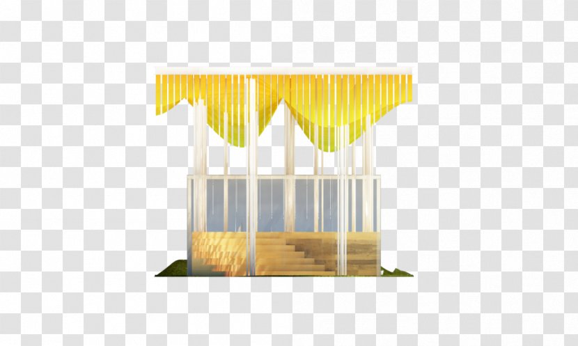 Curtain Line - Yellow - Design Transparent PNG