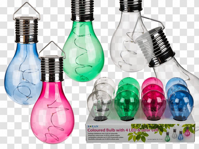 Incandescent Light Bulb Glass Plastic Solar Lamp - Lightemitting Diode - Solarceell Transparent PNG